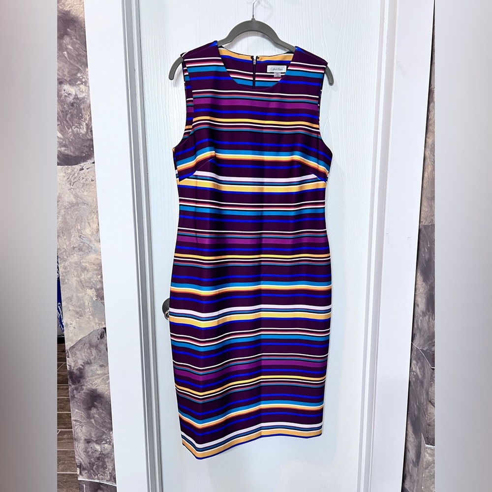 Calvin Klein sheath dress Sz 12